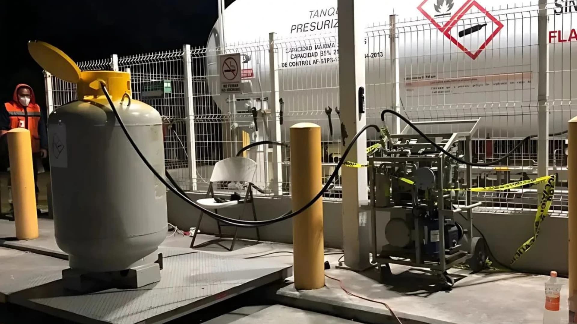Recuperación de refrigerante en equipo vertical comercial
